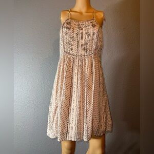 Beaded boho Patterned Women's Dress